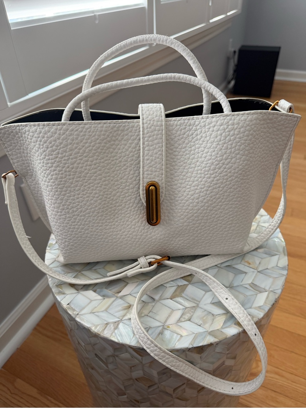White crossbody